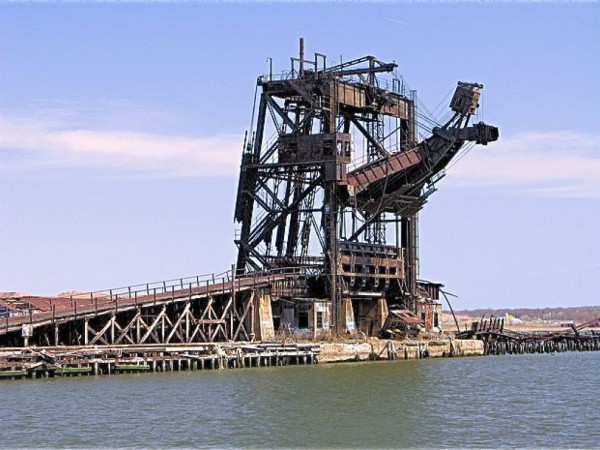 McMyler Coal Dumper Prior to Hurricane Irene.